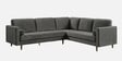 Kensington Estate Sectional Sofa In Dark Grey Color