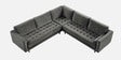 Kensington Estate Sectional Sofa In Dark Grey Color
