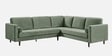 Kensington Estate Sectional Sofa In Frosty Green Color