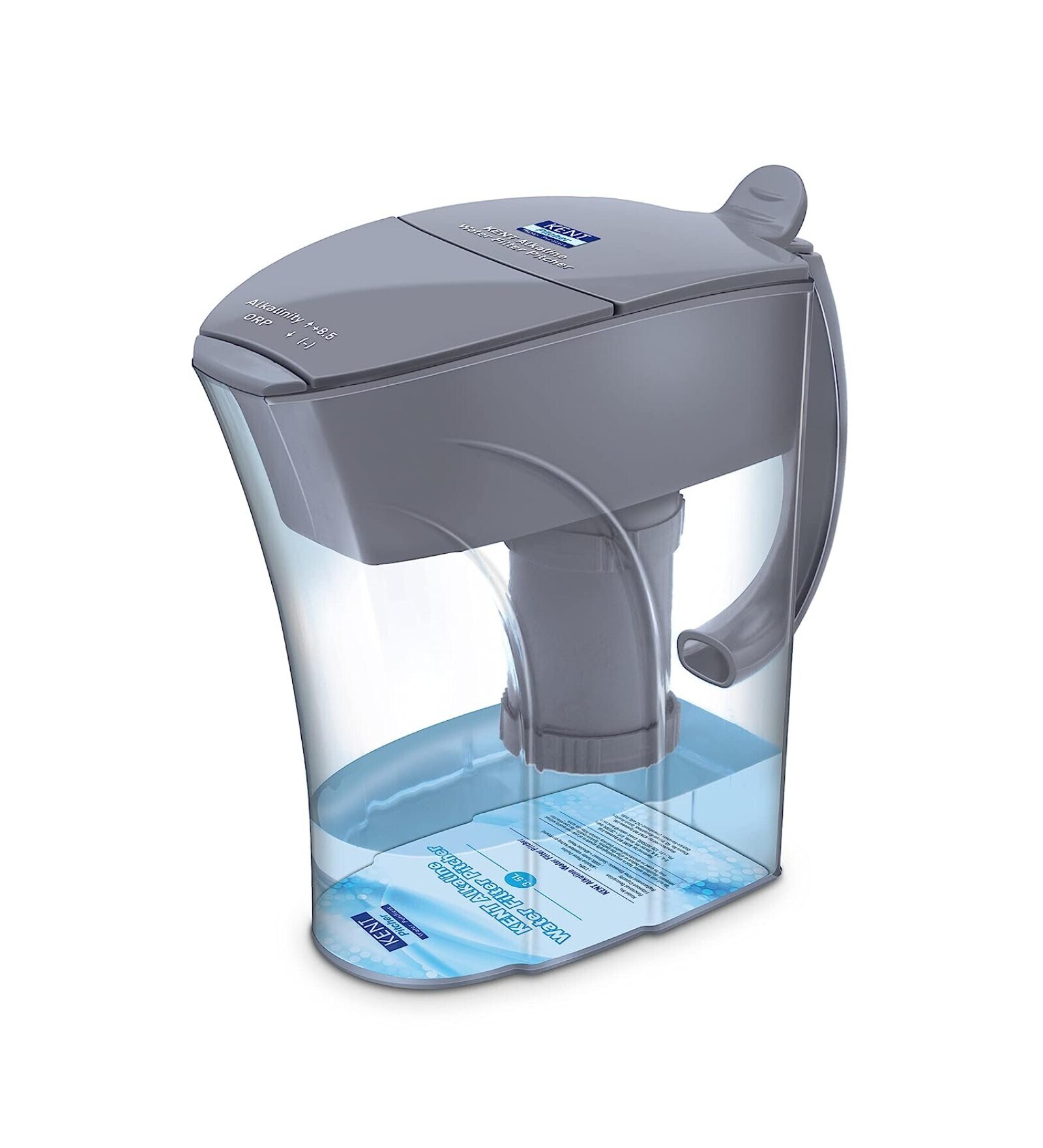 KENT Alkaline Water Filter Pitcher 3.5 L Sediment