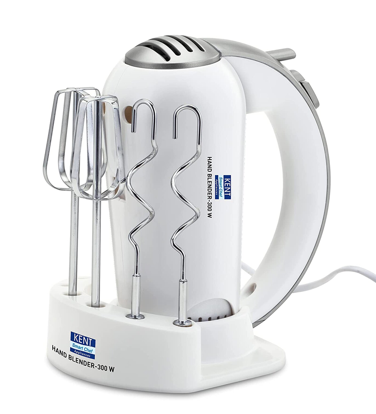 KENT 16051 300W Hand Blender in White Colour