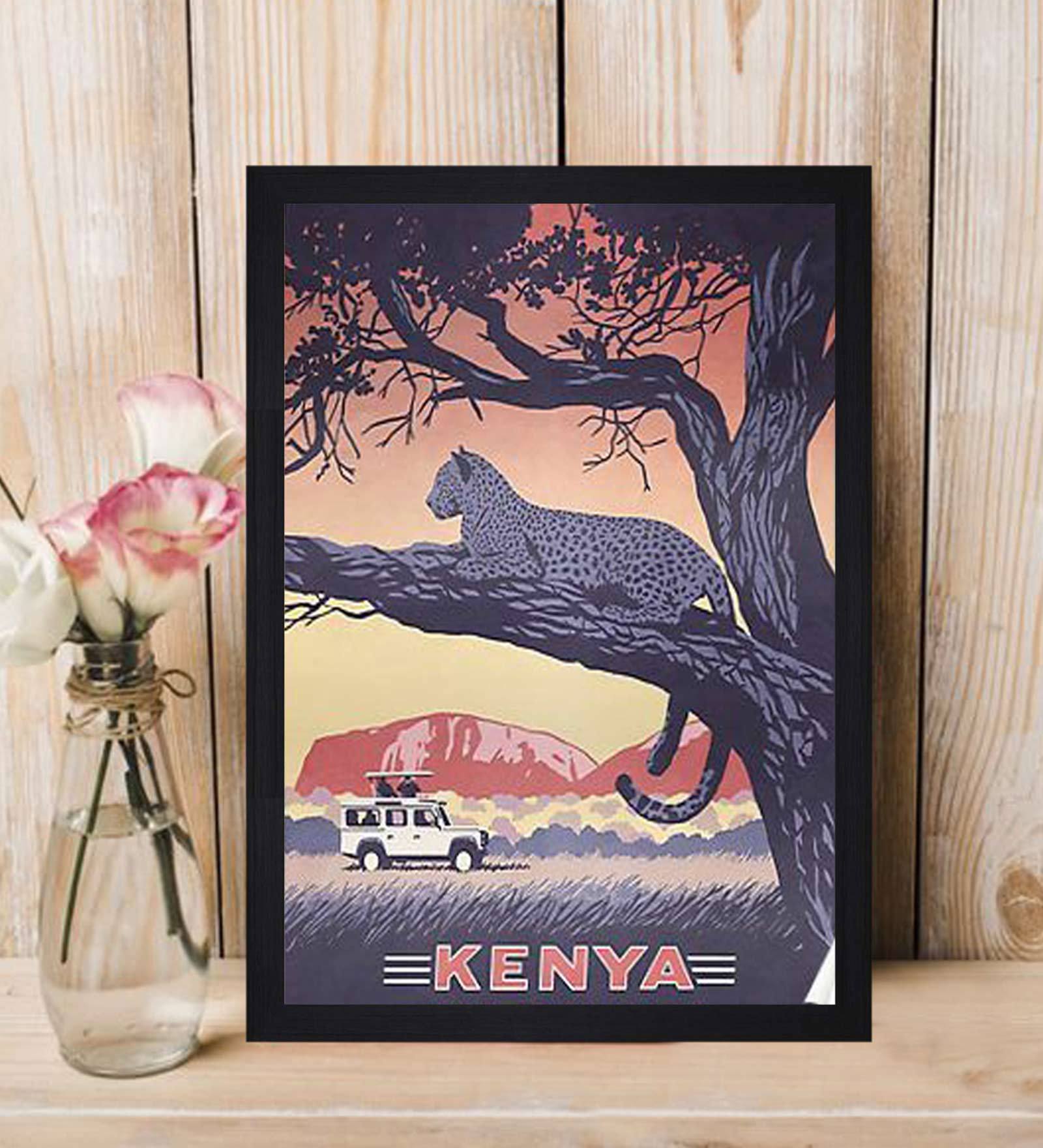 Buy Kenya Framed Canvas Art Print By Gallery99 at 33 OFF by Gallery99