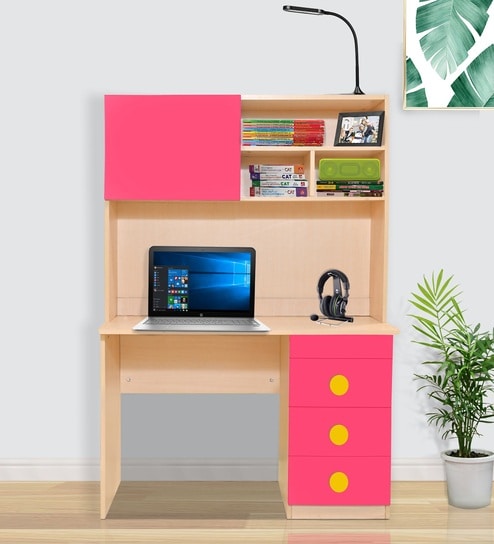 Buy Orlando Kids Study Table in Pink Colour at 9 OFF by Alex