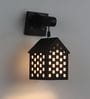 Keefe Brown Wood Wall Light