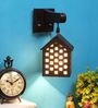 Keefe Brown Wood Wall Light