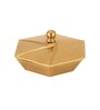 Keepsake Box In Gold Finish