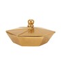 Keepsake Box In Gold Finish