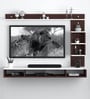 Kelly Wall Mount TV Unit For TV Upto 43" in Wenge White Finish