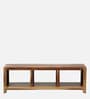 Kelty Sheesham Wood TV Unit in Scratch Resistant Rustic Teak Finish For TVs Up To 55"