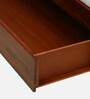 Kelty Sheesham Wood King Size Bed in Scratch Resistant Honey Oak Finish With Drawer Storage
