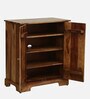 Kelty Sheesham Wood Shoe Rack In Rustic Teak Finish Kelty Sheesham Wood Shoe Rack In Rustic Teak Finish