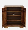 Kelty Sheesham Wood Shoe Rack In Rustic Teak Finish Kelty Sheesham Wood Shoe Rack In Rustic Teak Finish