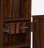 Kenny Hutch Desk in Dark Walnut Finish