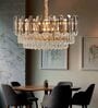 Livorno Grey Crystal Empire Chandelier