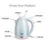 KENT 1.8L Stainless Steel Amaze Electric Kettle (Cool Touch)