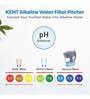 KENT Alkaline Water Filter Pitcher 3.5 L Sediment