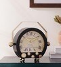 Kent Clock In Black Gold