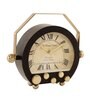Kent Clock In Black Gold