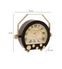 Kent Clock In Black Gold