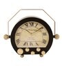 Kent Clock In Black Gold