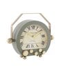 Kent Clock In Green Gold