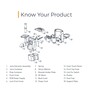 KENT Cold Pressed Low Speed Squeezing Technique Juicer (White)