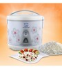 KENT Delight Induction Heating Technology Electric Rice Cooker (White)