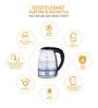 KENT Elegant 2000 Watt 1.8 Litre Electric Glass Kettle