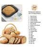 KENT Fully Automatic With 19 Pre-set Menu 550 W Atta and Bread Maker (Grey)