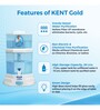 KENT Gold Gravity based UF Technology Table-Top Water Purifier (White)