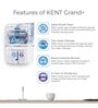 KENT Grand Star Plus Advanced RO+UV+UF+TDS Wall Mounting Water Purifier (White)