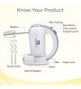 KENT 16051 300W Hand Blender in White Colour