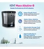 KENT Maxx UV+UF+Alkaline Wall Mounting Water Purifier (Black)