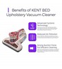 KENT Metal Reduced Air Pollution Vacuum Cleaner (Red)