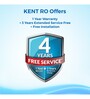 KENT Pearl RO+UV+UF+TDS Wall Mounting Water Purifier (White)