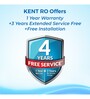 KENT Pearl Star RO+UV+UF+TDS Wall Mounting Water Purifier (White)