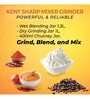 KENT Sharp Overheating and Overcurrent Protected Mixer & Grinder (White)