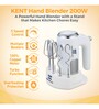 KENT Stainless Steel 200 W Hand Blender (White)