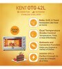 KENT Stainless Steel Auto Shut-Off Feature OTG (Silver)