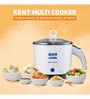 KENT Stainless Steel Cool Touch Outer Body Multi Cooker (White)