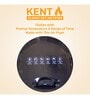 KENT Stainless Steel Instant Electric Hot AirFryer (Black)