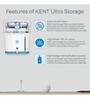 KENT Ultra Storage UV+UF Wall Mounting Water Purifier (White)