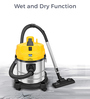 KENT Wet and Dry Vacuum Cleaner 1200-Watt (Metallic Silver)