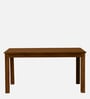 Kentan Sheesham Wood 6 Seater Dining Table In Provincial Teak Finish