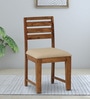 Renton Sheesham Wood Dining Chair In Rustic Teak (Set Of 2)