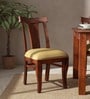 Kentan Sheesham Wood Dining Chairs In Honey Oak Finish (Set Of 2 )