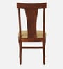 Kentan Sheesham Wood Dining Chairs In Honey Oak Finish (Set Of 2 )