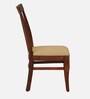 Kentan Sheesham Wood Dining Chairs In Honey Oak Finish (Set Of 2 )
