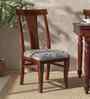 Kentan Sheesham Wood Dining Chairs In Honey Oak Finish (Set Of 2)