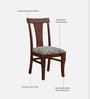 Kentan Sheesham Wood Dining Chairs In Honey Oak Finish (Set Of 2)